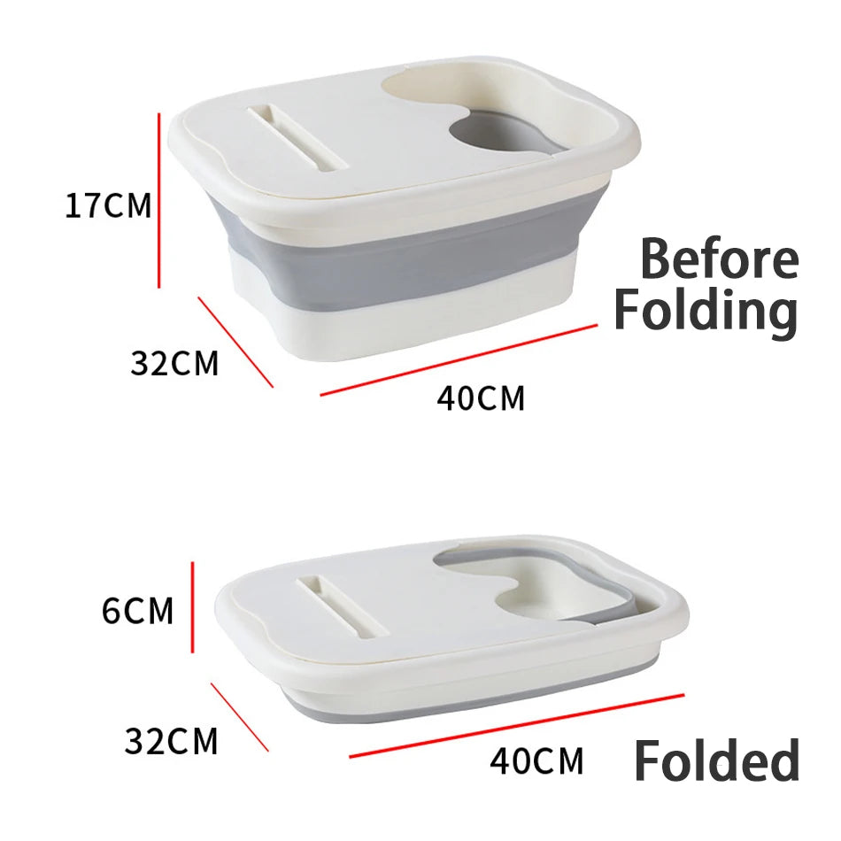 Portable Footbath Massage Bucket