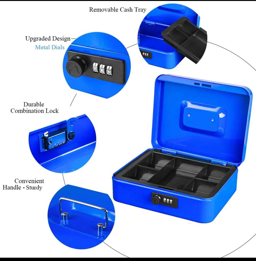 Steel Locker Box with Code