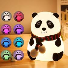 Cute Silicone Panda Led Night Light