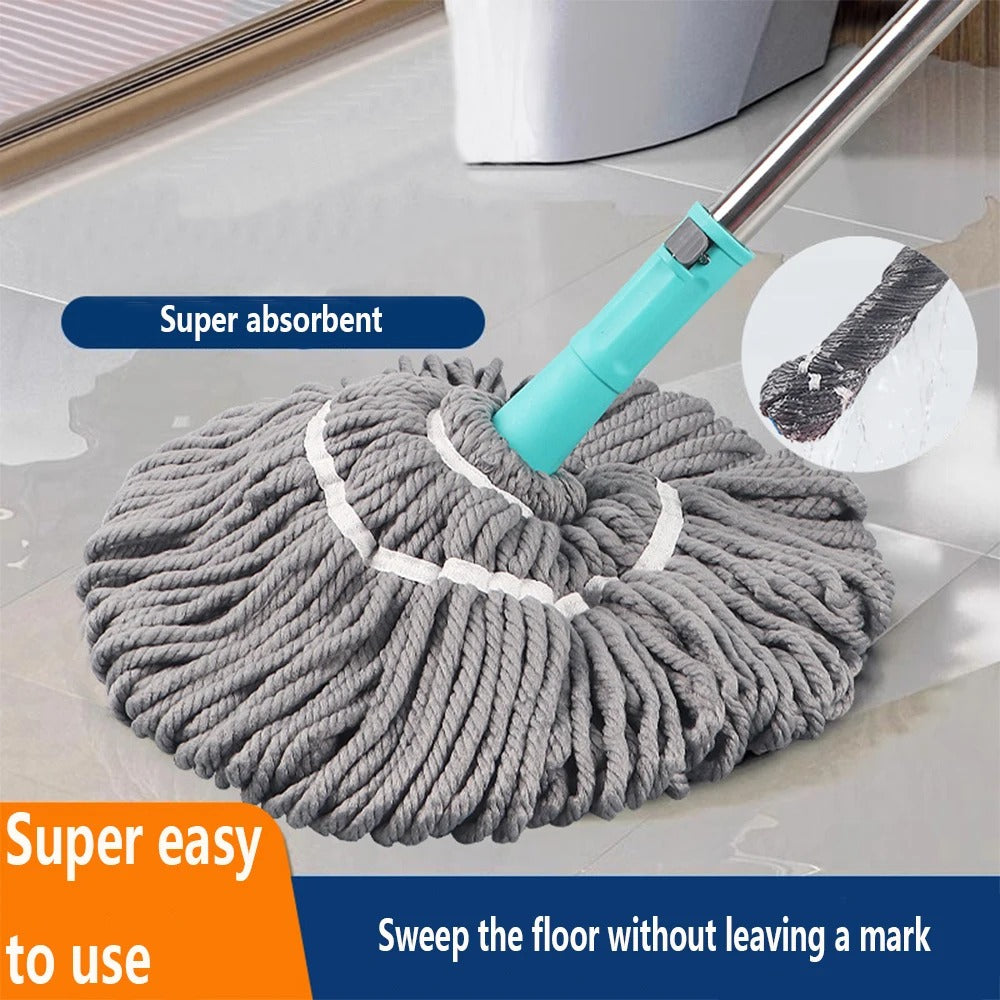 Twist spin mop