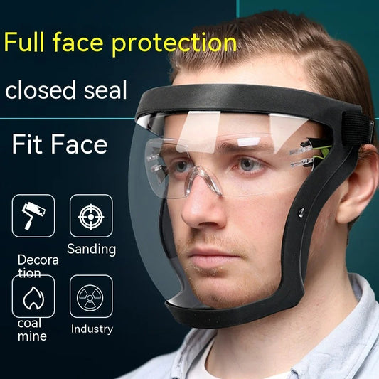 Full face protective shield mask 🎭 Antifox, Reusable, Lightweight