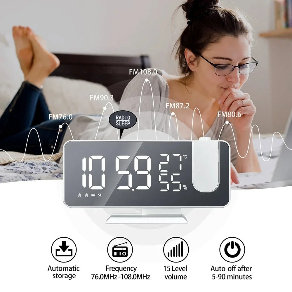 Projection Alarm Clock