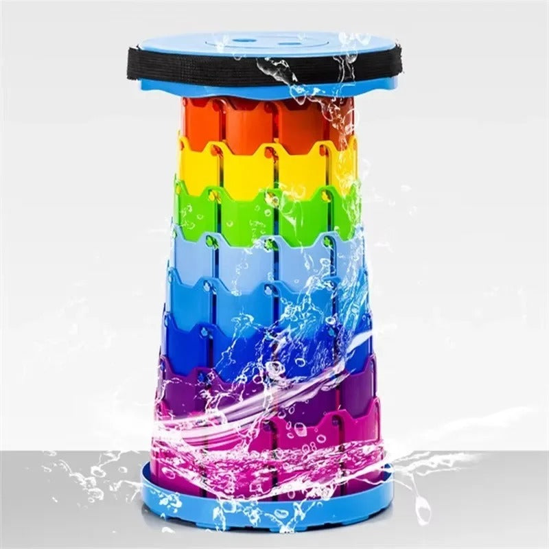 Folding Stool Portable Retractable Telescopic