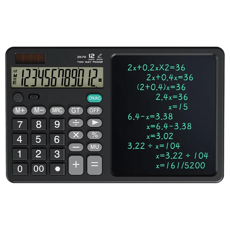 Calculator with Writing Pad