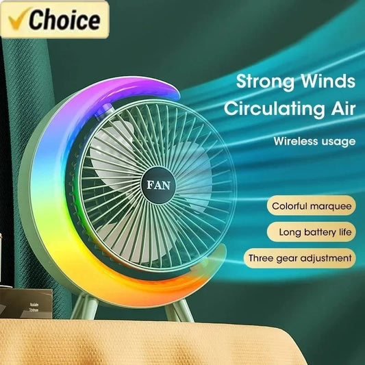 Desk Fan Rechargeable