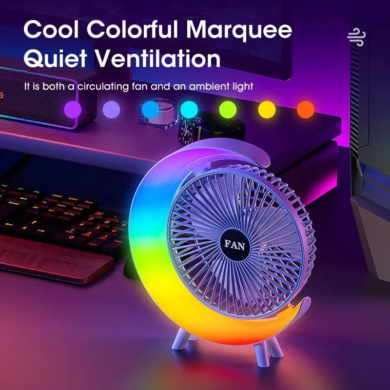 Desk Fan Rechargeable