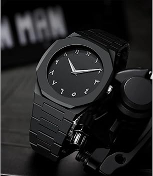 Black Arabic Aura Watch