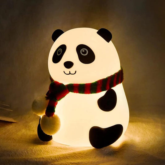 Cute Silicone Panda Led Night Light