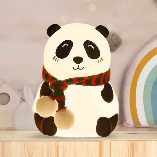 Cute Silicone Panda Led Night Light