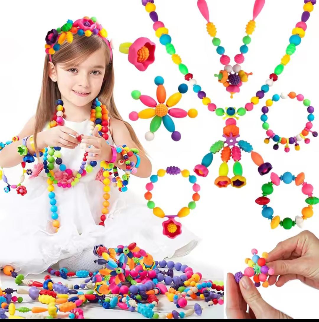 DIY Pop Beads Girl Toy Creativity Pop Arty Beads