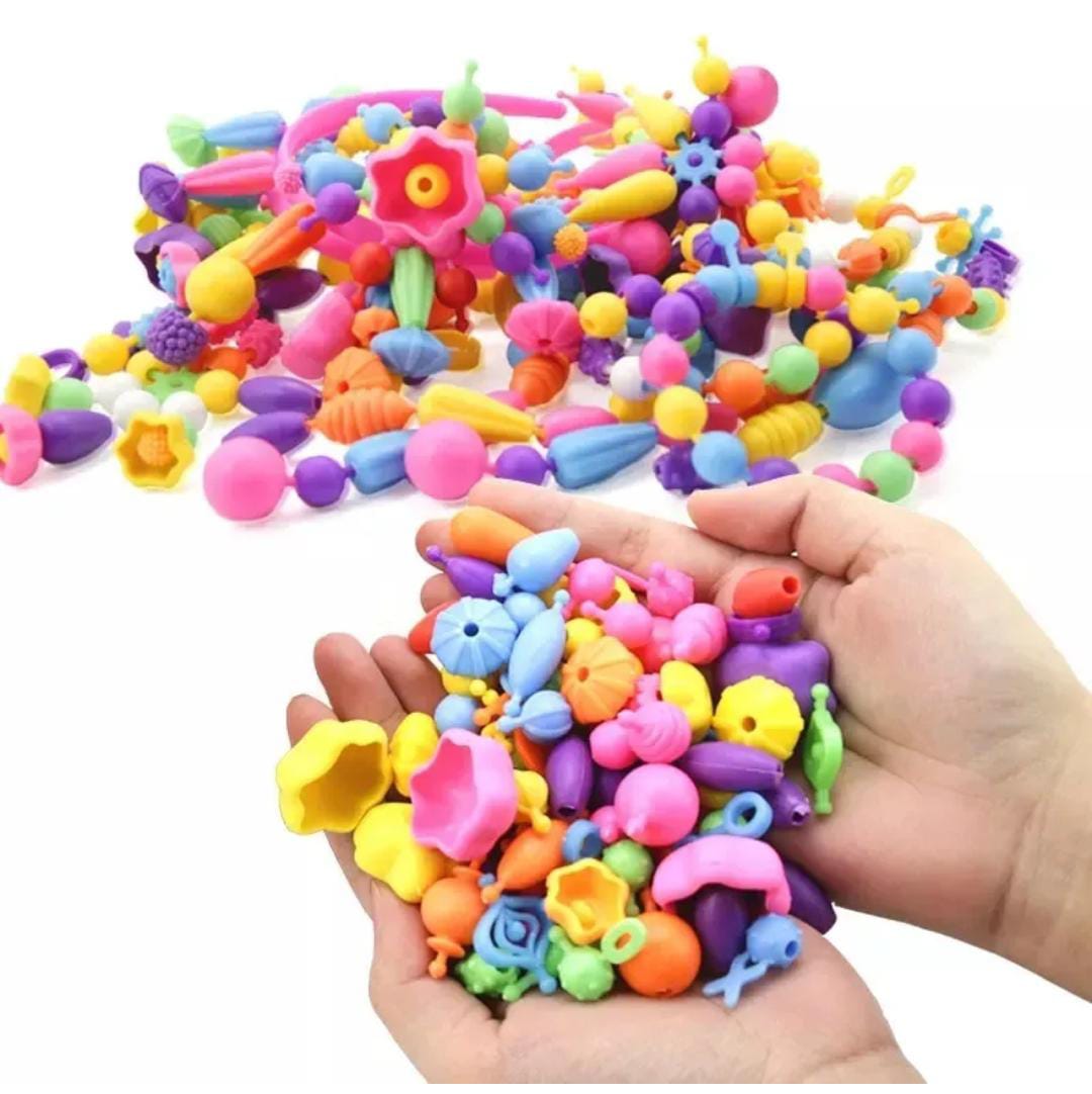 DIY Pop Beads Girl Toy Creativity Pop Arty Beads