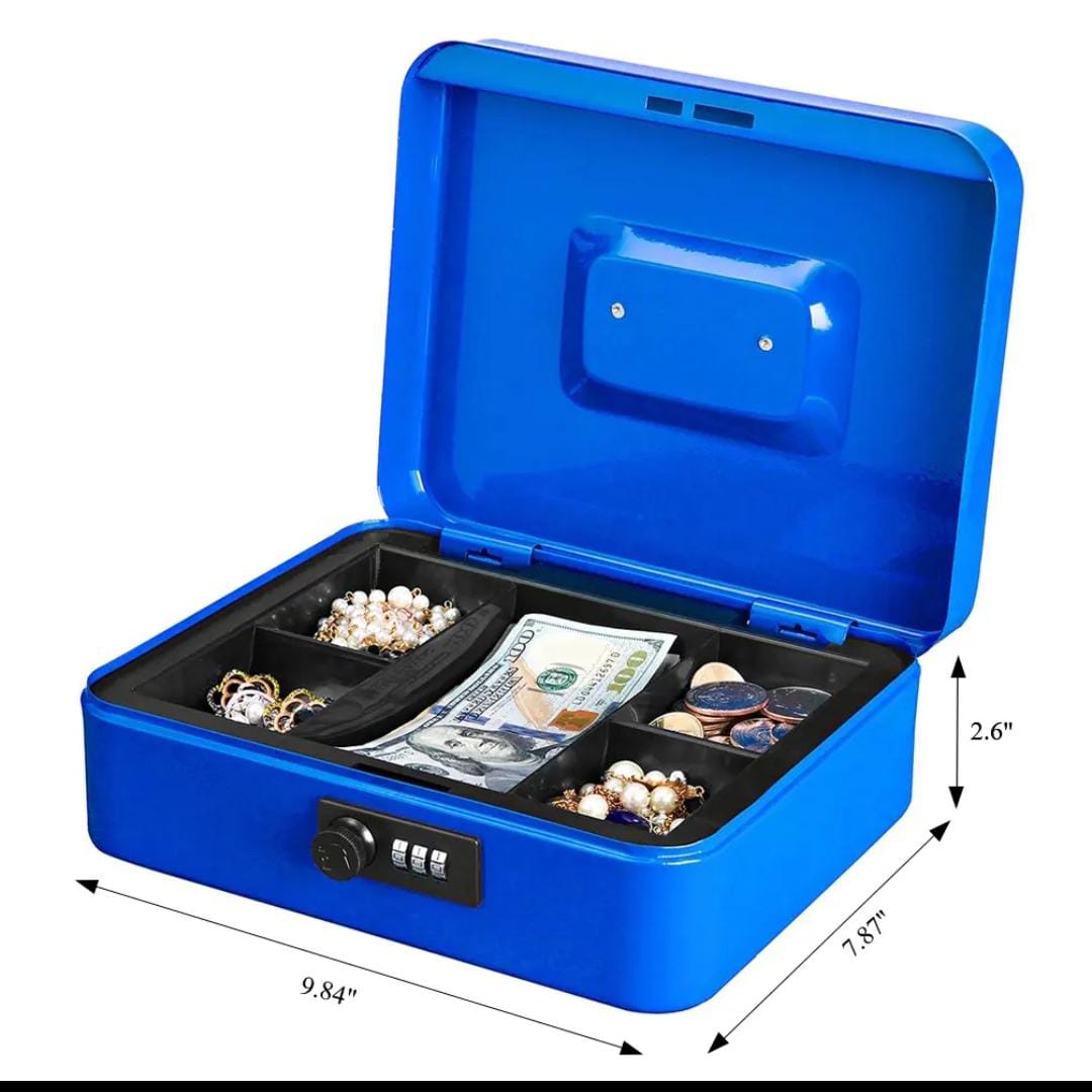 Steel Locker Box with Code