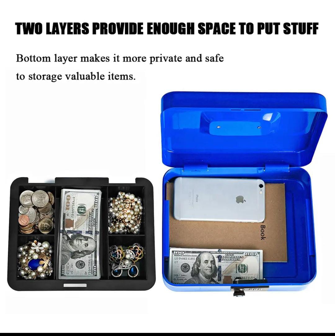 Steel Locker Box with Code