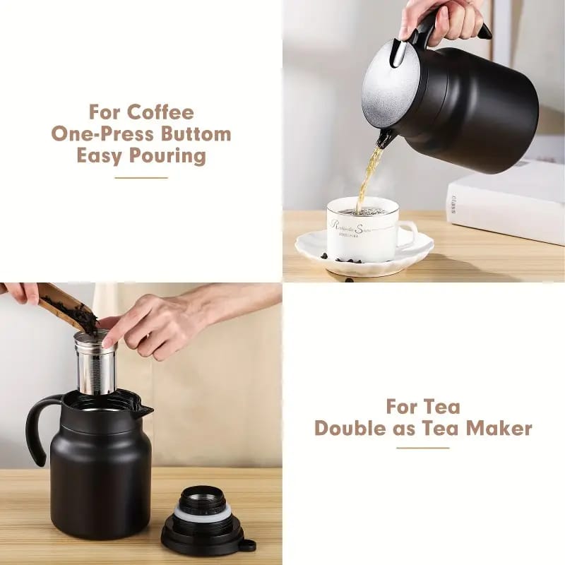 Stainless Steel Double Vaccum Kettle
