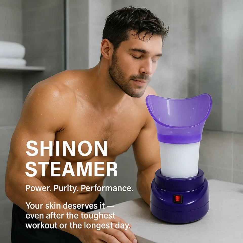 Shinon Steam Facial Steamer & Inhaler for Blocked Nose