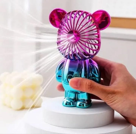 Cute LABUBU USB Rechargeable Mini Hand Fan