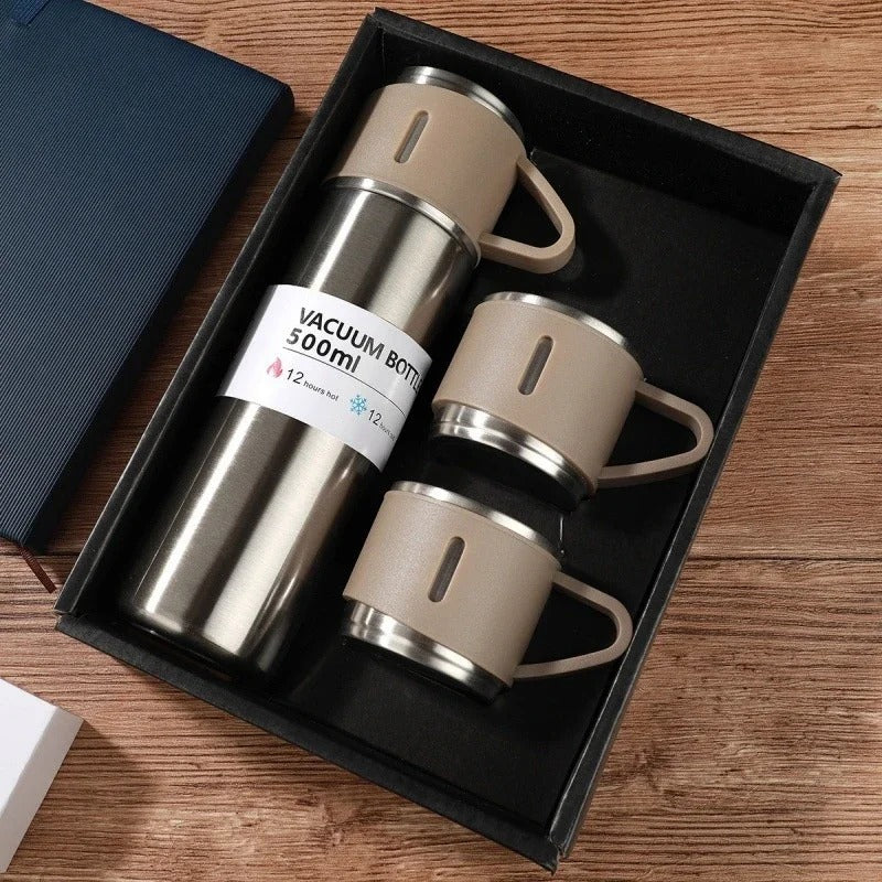 Vaccuum flask set with Mug