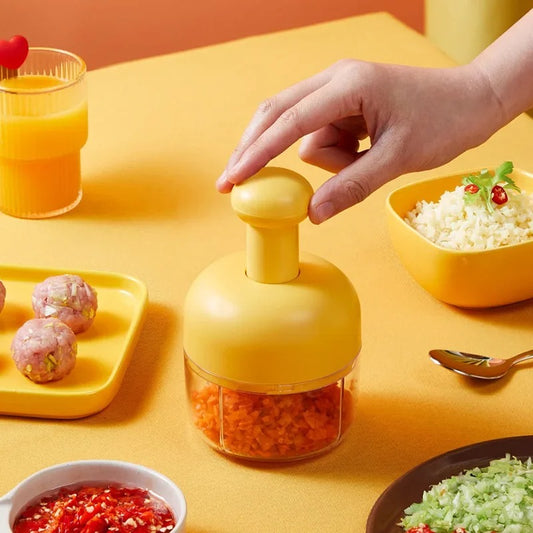 Pressing garlic twister