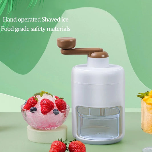 Manual ice shaver