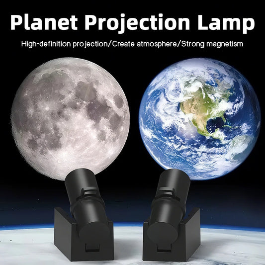 Moon Projection Atmosphere Lamp