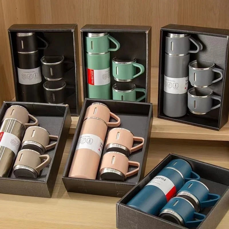 Vaccuum flask set with Mug