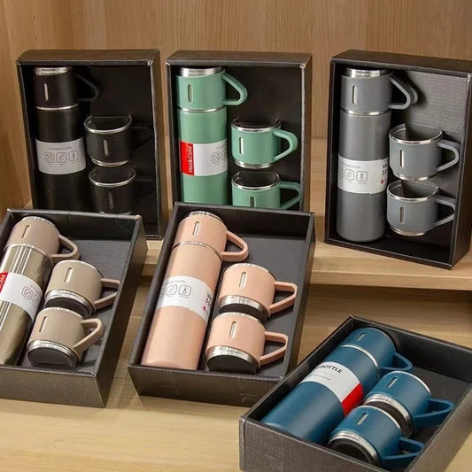 Vaccuum flask set with Mug
