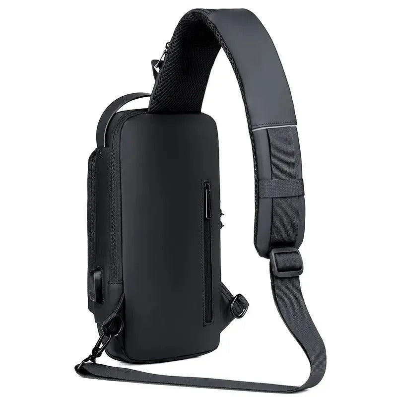 New Imported Fashion Anti-Theft Sling Shoulder Bag, Waterproof with Password Lock