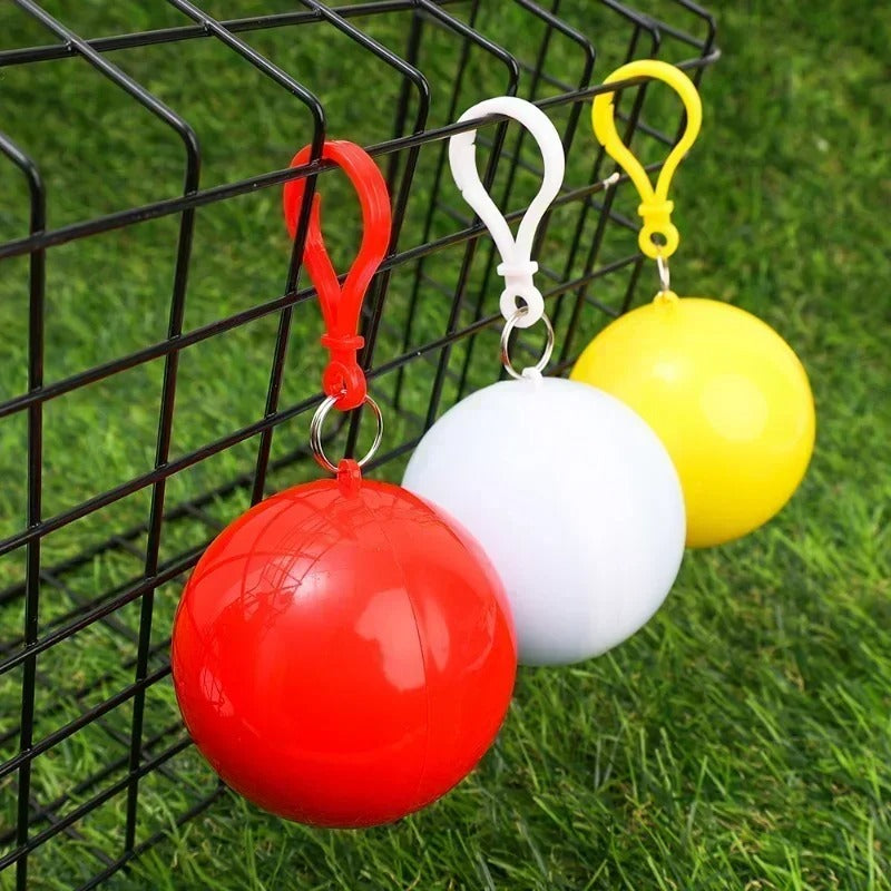 MINI Portable Rain Coat Storage Capsule