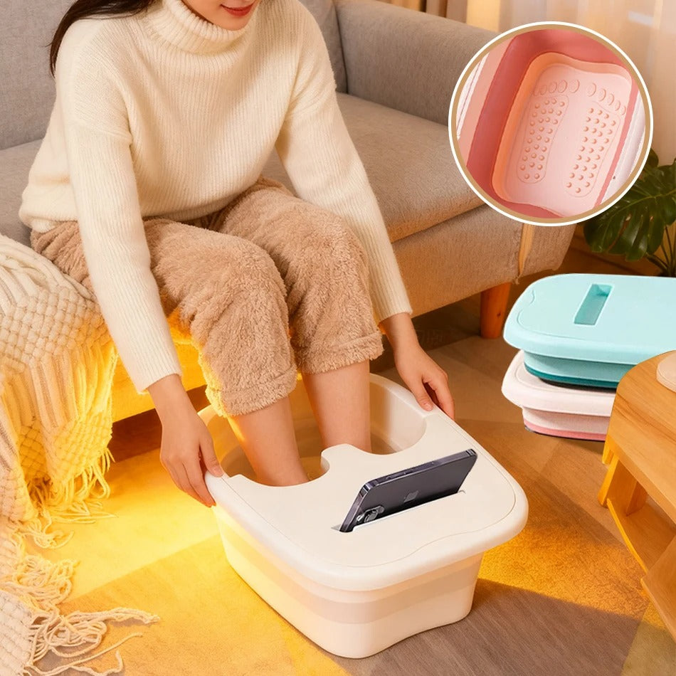 Foot Washer Scrubber – Portable Foot Cleaning & Massaging Tool