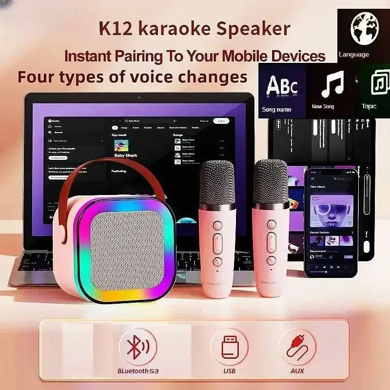 K-12 Wireless Mini Microphone Set with single MIC