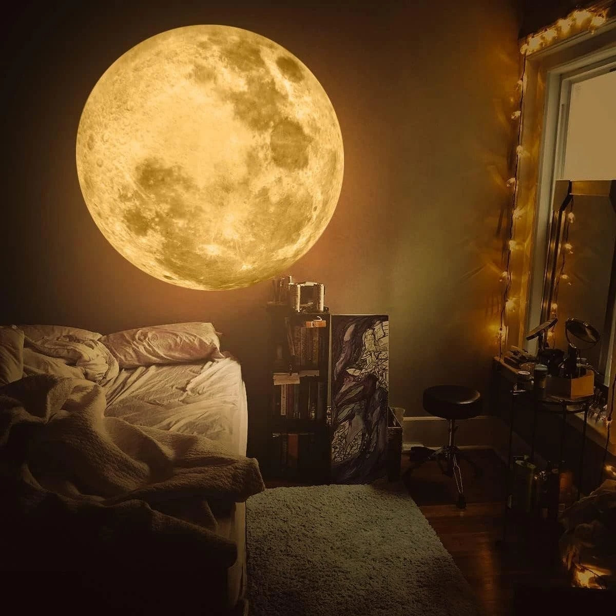 Moon Projection Atmosphere Lamp