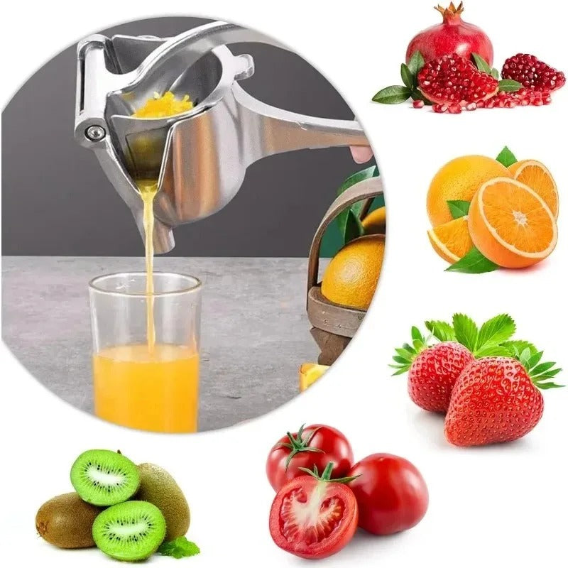 Manual fruit press