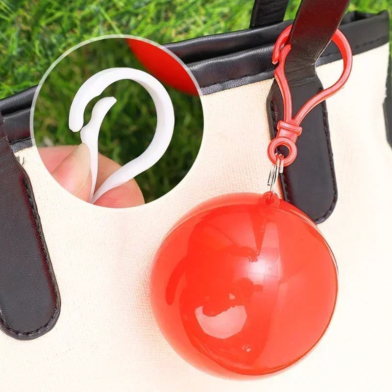 MINI Portable Rain Coat Storage Capsule