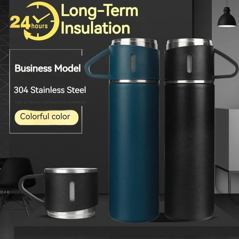 Vaccuum flask set with Mug