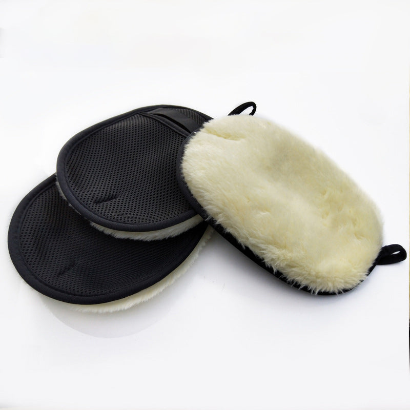 Car Cleaning Woolen Glove