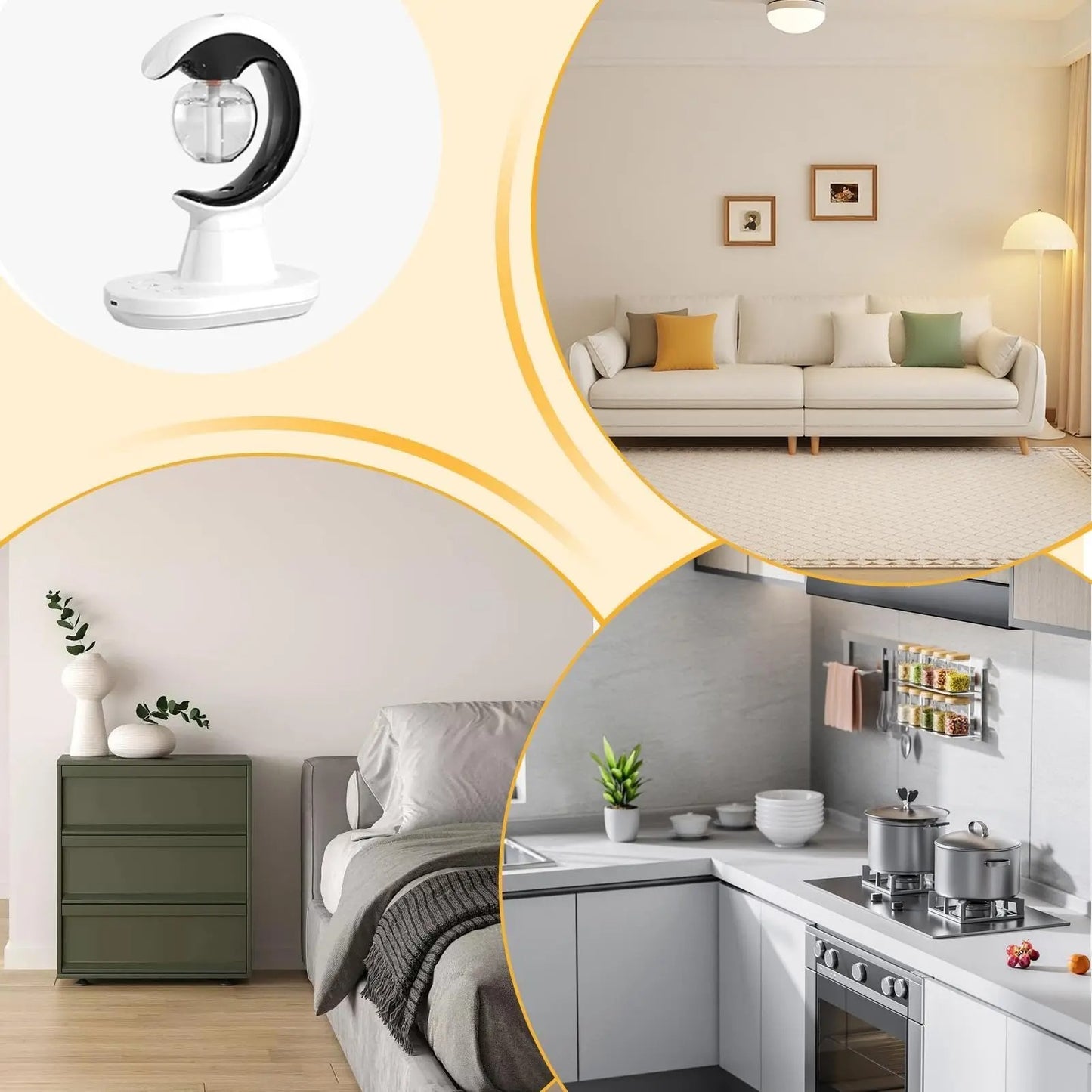 Three in 1 ✨ mosquito killer lamp humidifier