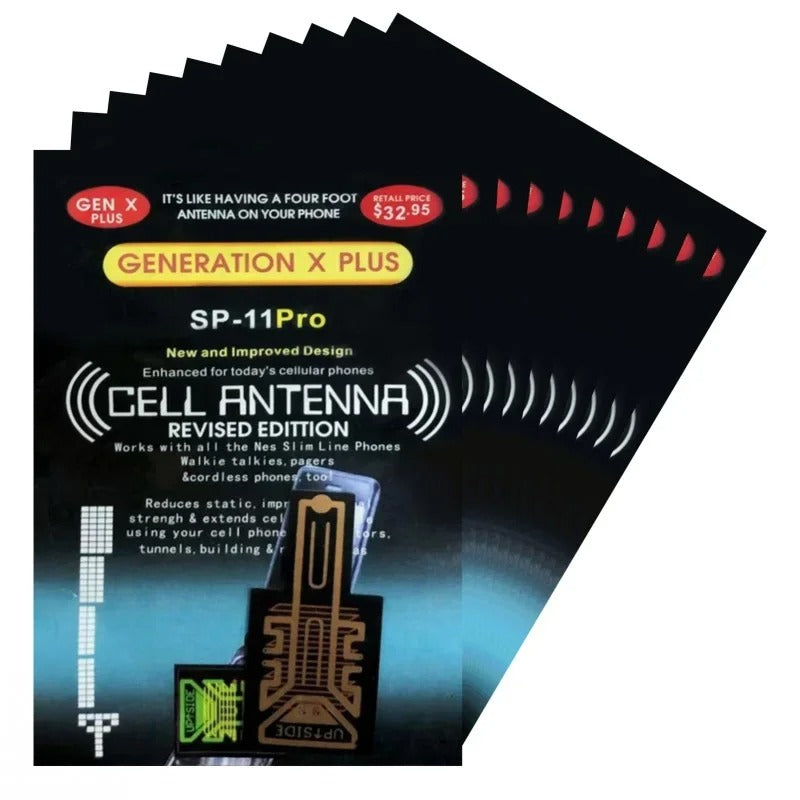 Mobile Phone Signal Booster Sticker Cell Phone Amplifier Antenna Outdoor Signal Enhancement Tool SP-9Pro/SP-11Pro