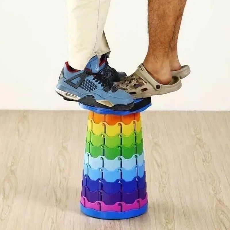 Folding Stool Portable Retractable Telescopic