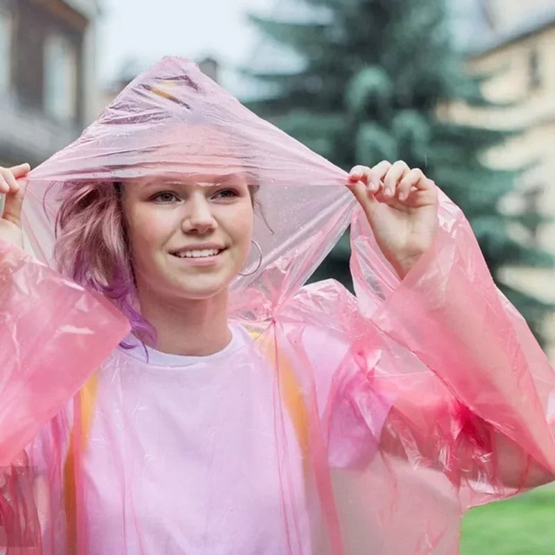 MINI Portable Rain Coat Storage Capsule