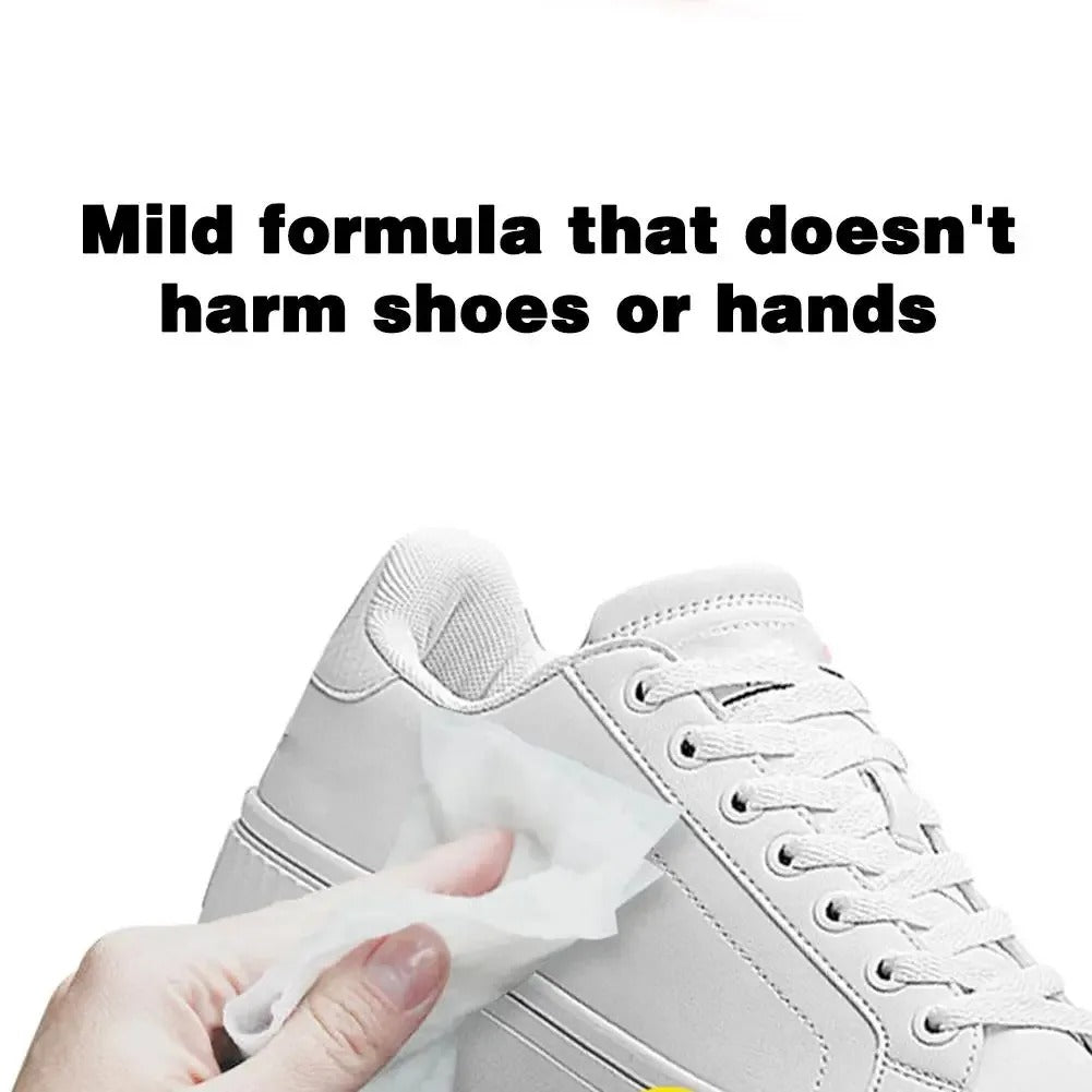 Shoe shine wipes