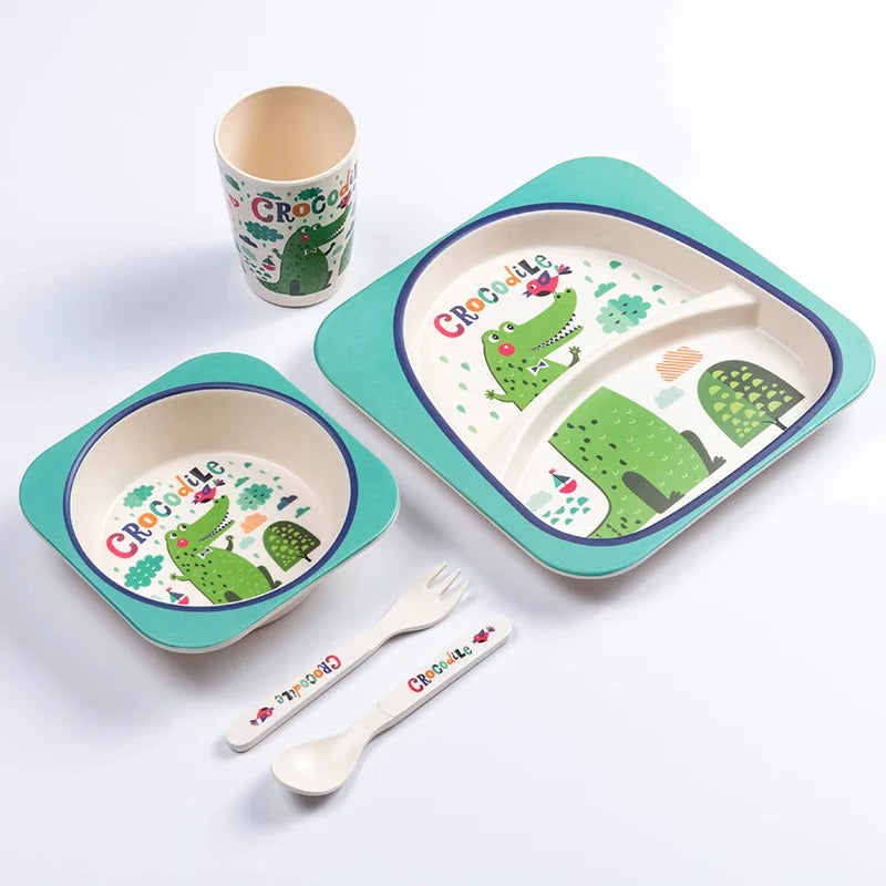 Baby Bamboo Feeding Set