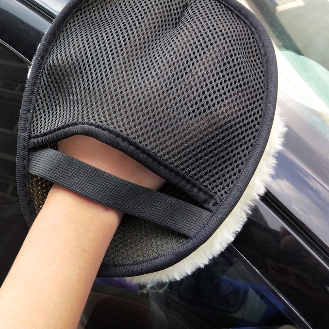 Car Cleaning Woolen Glove