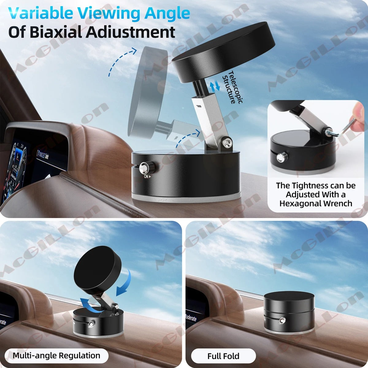 Magnetic mobile holder