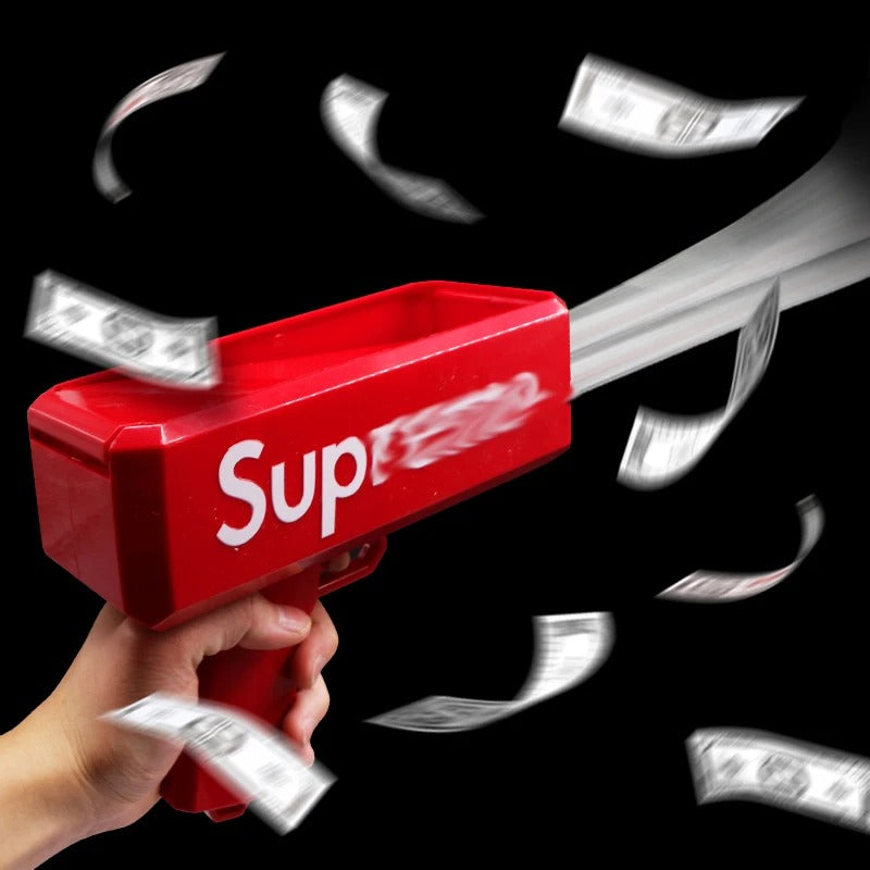 Super money throwing gun