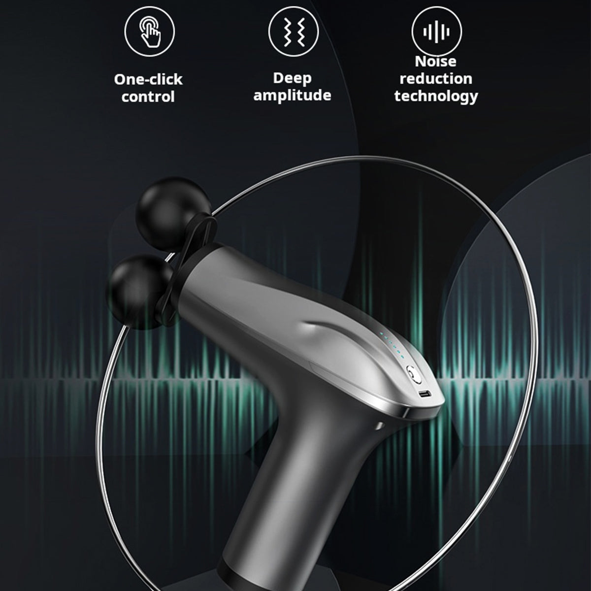 Double Head Massager Gun