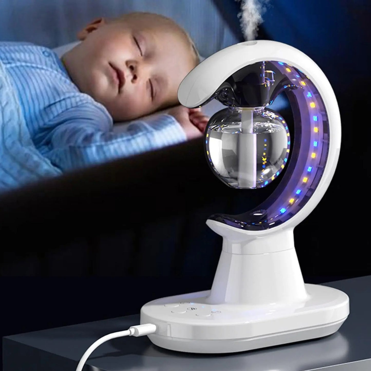 Three in 1 ✨ mosquito killer lamp humidifier