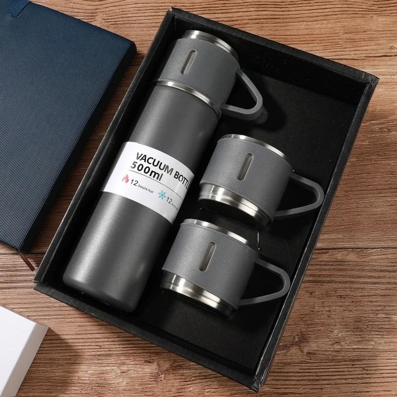 Vaccuum flask set with Mug