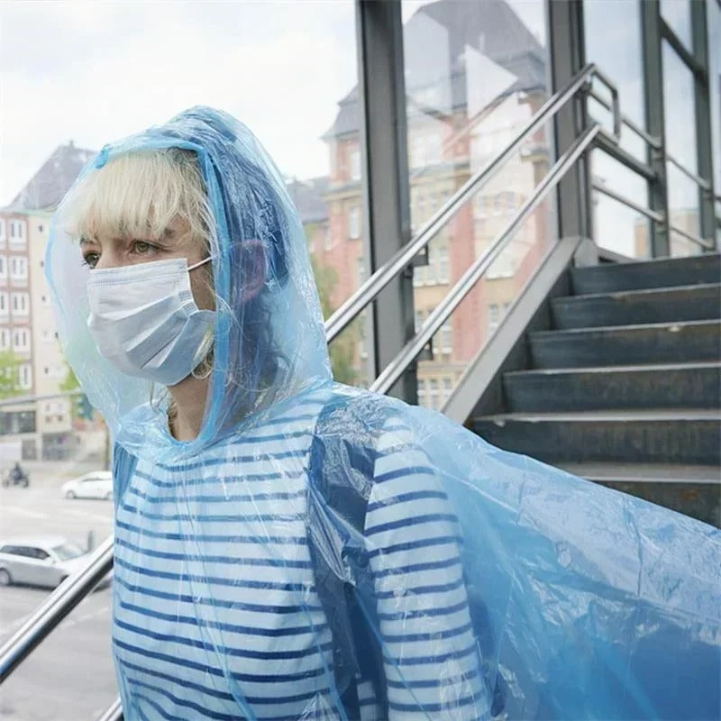 MINI Portable Rain Coat Storage Capsule