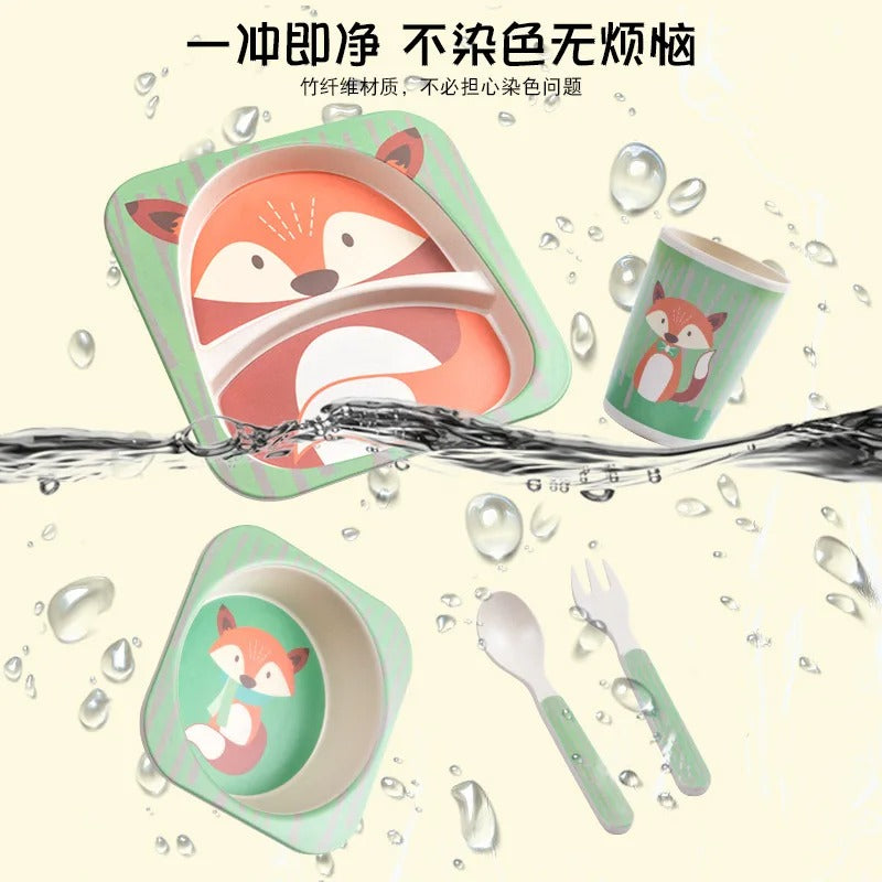 Baby Bamboo Feeding Set