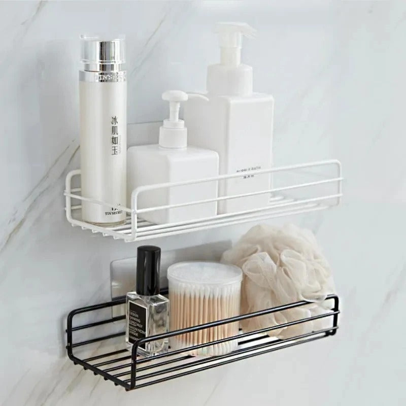 Metal Wire Black Corner Rack